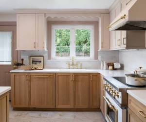 Parisian Charm: A Modern Vintage Kitchen